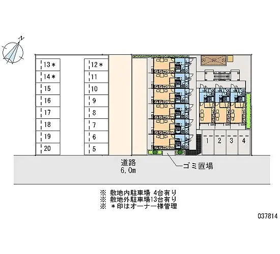 ★手数料０円★所沢市東所沢２丁目　月極駐車場（LP）